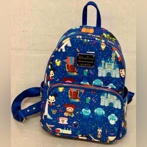 Disney Parks Icons Loungefly mini backpack like new Mickey Mouse